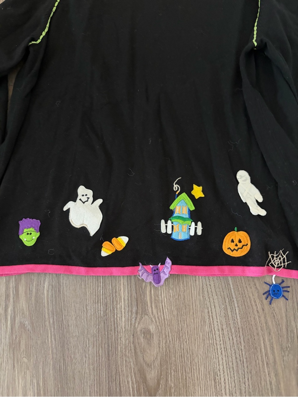 Vintage 90s Halloween Sweater - Picture 4 of 9